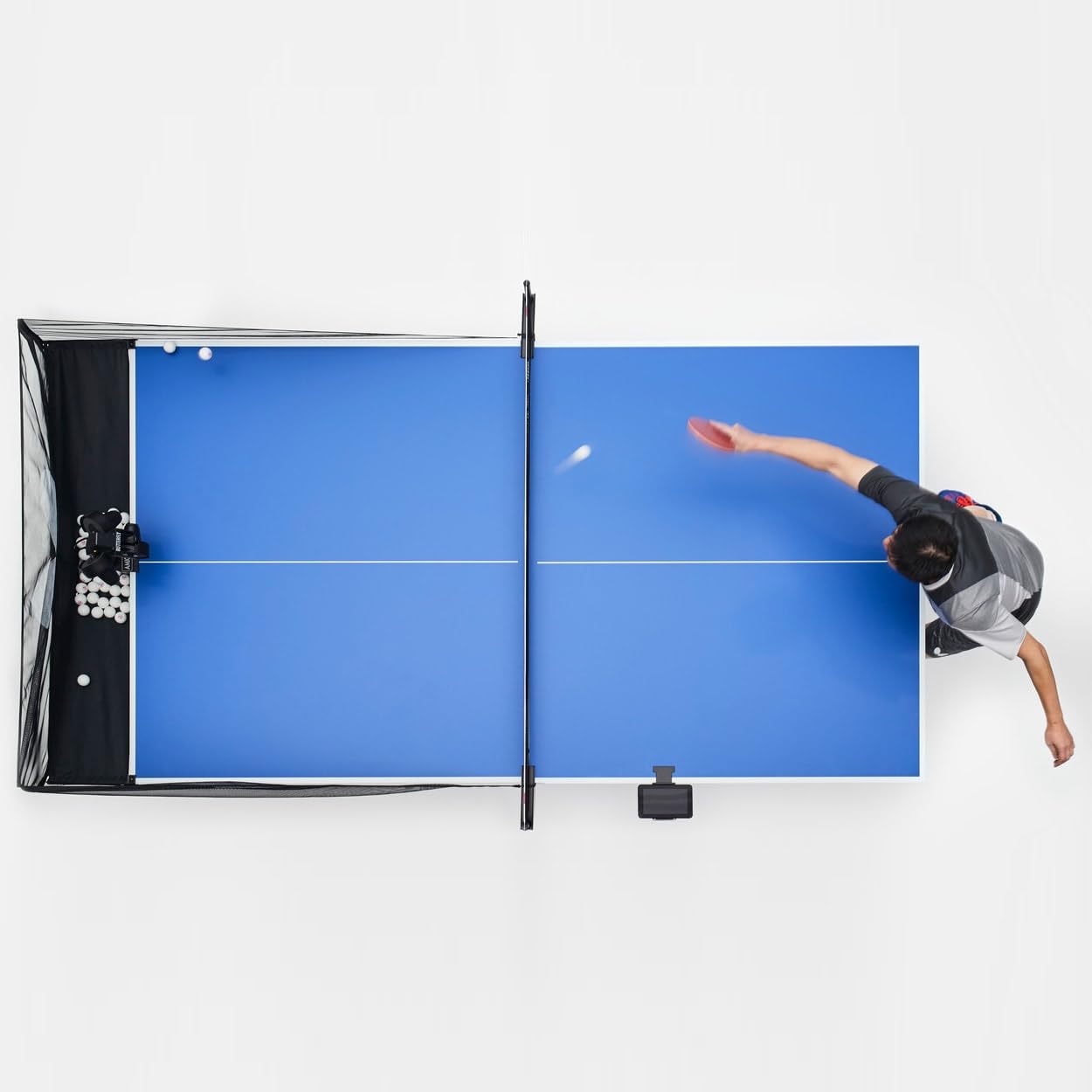 Butterfly Amicus Start Table Tennis Robot | Fantastic Ball Launcher-Thrower-Shooter for Your Ping Pong Table | Free Carry Bag, Tech Support, & 120 Balls | Practice Ping Pong Anytime