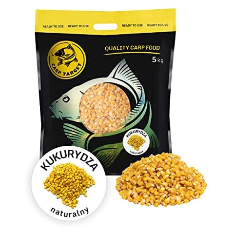 Carp Target - Fertiger Angelmais - Natur-Köder für Fische - effektiver Köder für Karpfen und Amur Cover