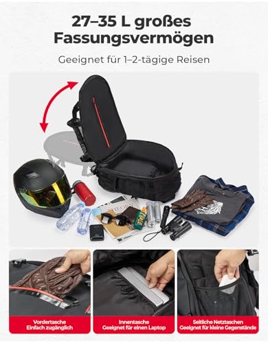 KEMIMOTO 35L Hidden Net Backpack