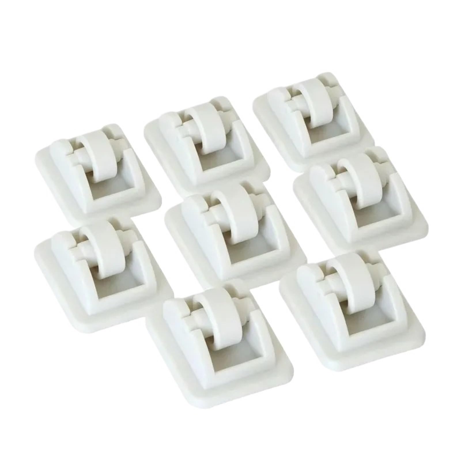 Ruedas autoadhesivas de 360 grados en ABS multicolor para organizar tu hogar