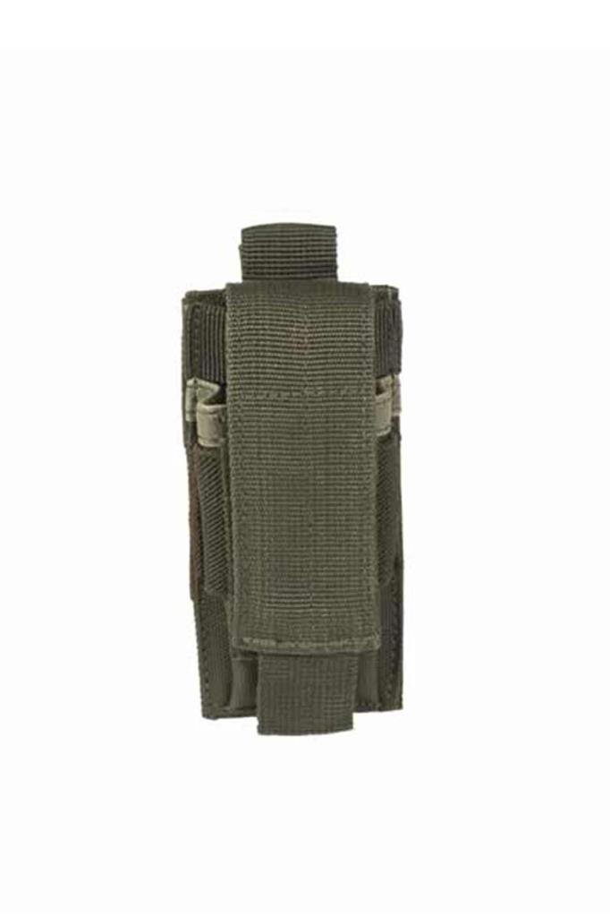 Miltec - Porta-caricatore 9 mm, semplice, nero