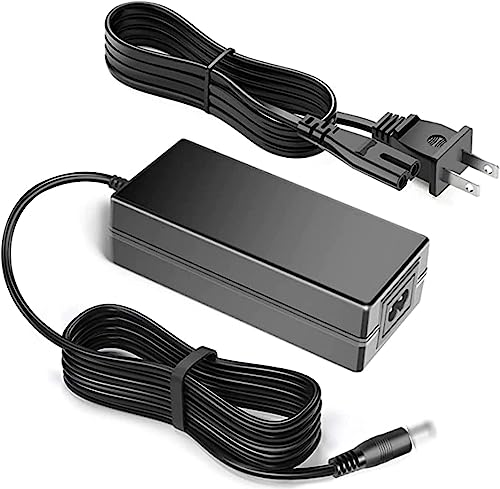48V Power Cord for VOIP Polycom IP Phones VVX 300, 301, 310, 311, 400, 401, 410, 411, 500, 501, 511, 600, 601, 611, 48 Volt Power Adapter Supply for 1500 2200-46170-001, Sound Point IP 560, 670
