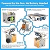 51ymwp7tzjl - Sillbird STEM 12-in-1 Education Solar Robot Toys -190 Pieces DIY Building Science Experiment Kit for Kids Aged 8-10 and Older,Solar Powered by The Sun