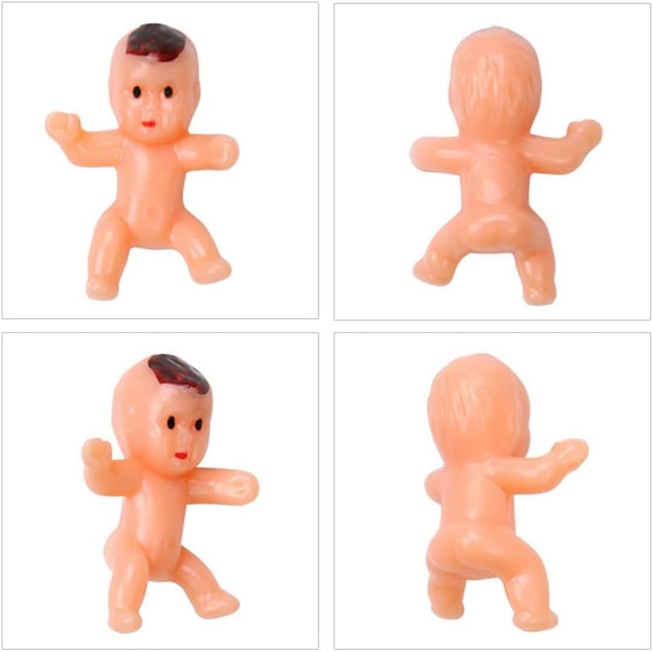 Miniatura 3 de 200pcs1 Mini Baby Party Preferencia Baby Shower, Juegos de Hielo, Fiesta de Decoración de Juego de Bebé