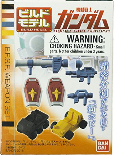 E.F.S.F. Weapon Set: Gundam Build Model Eraser Micro-Figure miniatura 2