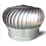 LTLWSH Sombrero Extractor de Humos Inoxidable Sombrero Extractor para Estufa Giratorio para Tubo, Caperuza De Salida de Humos Giratoria, Base Redonda,100mm