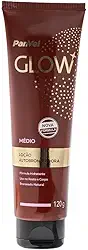 LOÇÃO AUTOBRONZEADORA PANVEL GLOW MÉDIO 120G