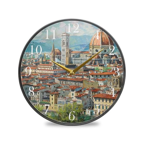 Reloj de Pared Redondo Analógico 11.9 in ALAZA miniatura 1