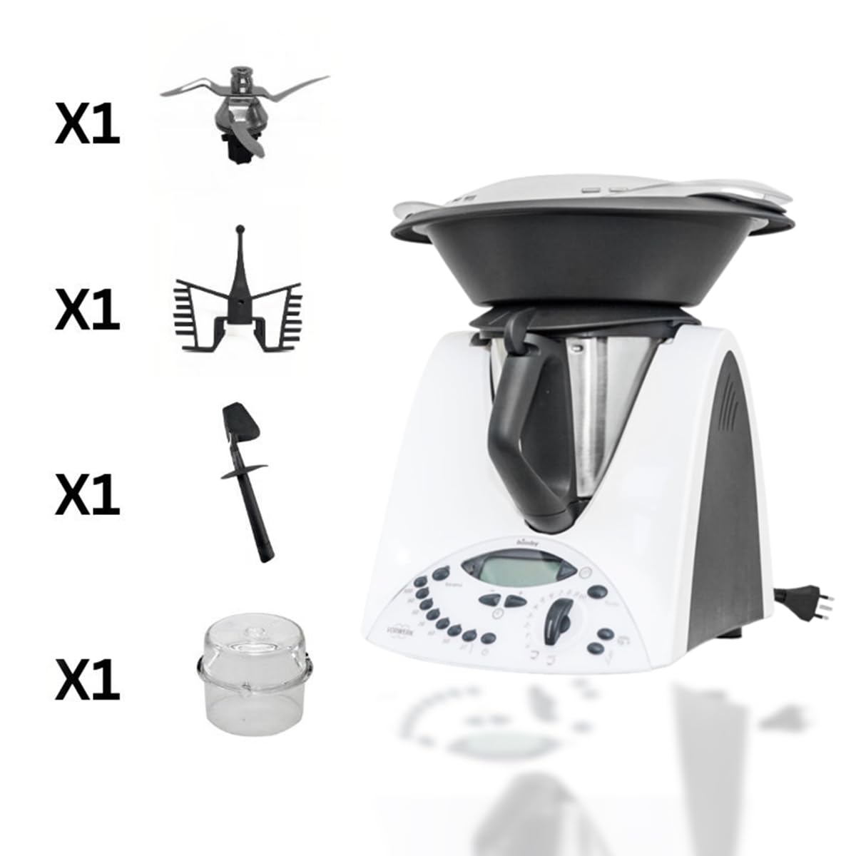 BIMBY TM31 PERFETTAMENTE RIGENERATO GARANTITO Incluso Farfalla + Spatola + Bicchierino GARANZIA 2 ANNI
