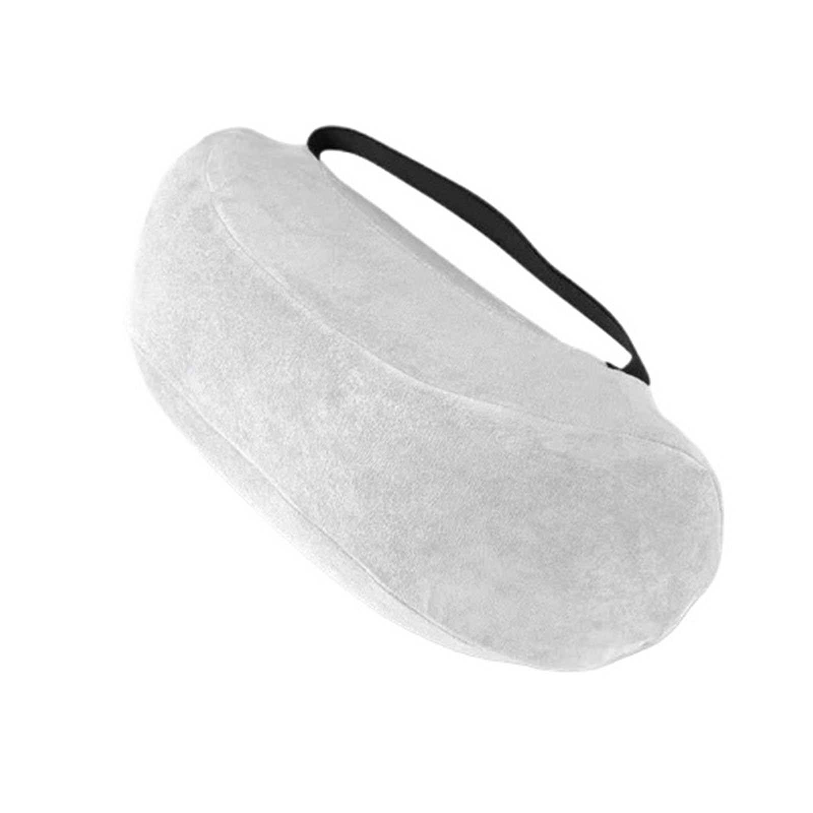 KVSWBRE Car Seat Pillow Car Neck Pillows Suede Fabric Headrest Pillow Fit For Tesla Model Y 3 X S Automobile Seat Neck Rest(A1)