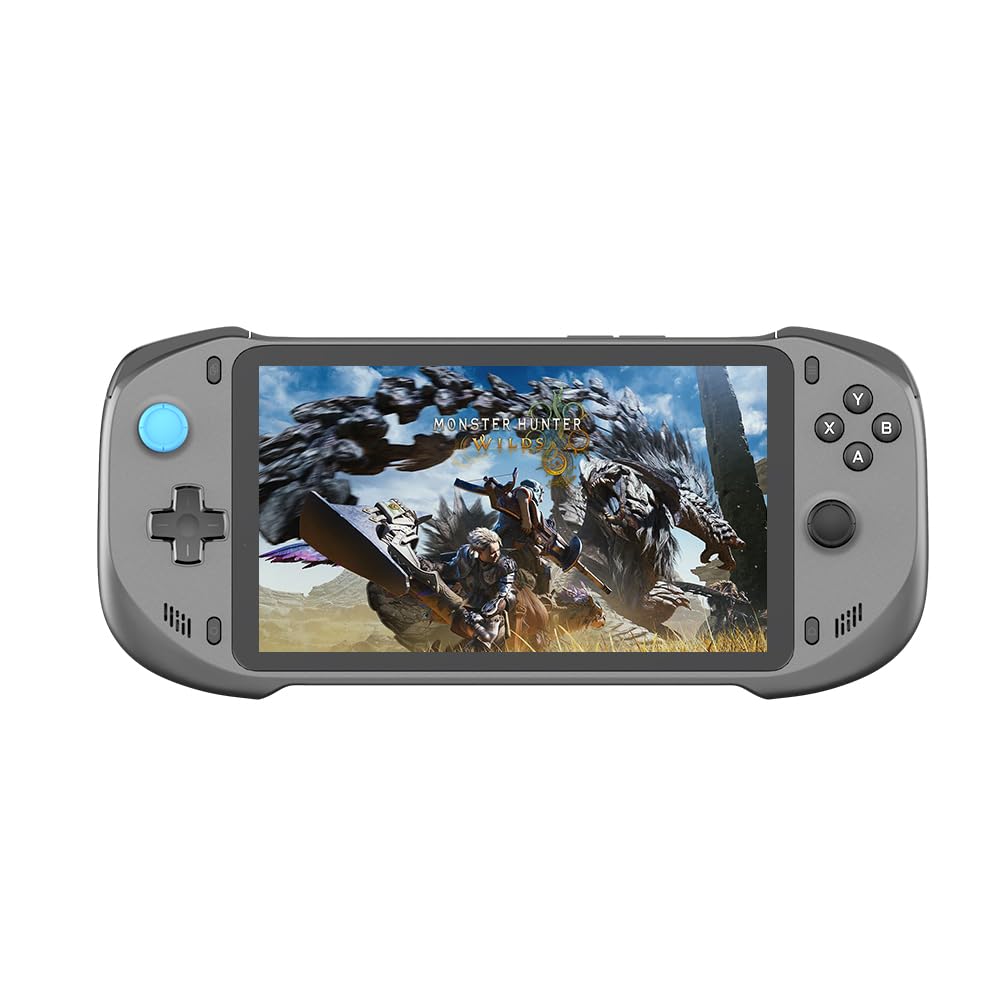 Abxylute Handheld Gaming Console Streaming 1080P 7-Inch Portable Console, Compatible with PC PlayStation Xbox Nintendo Remote Play and Long Battery Life, Cloud Gaming, Google Play (64G, Black)