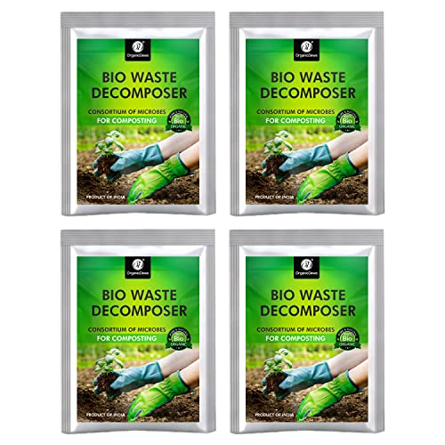 Image of OrganicDews Bio Waste Decomposer (4 Kg) - Microbial Inoculum Accelerate Decomposition of Organic Kitchen Waste into Compost 4 Kg