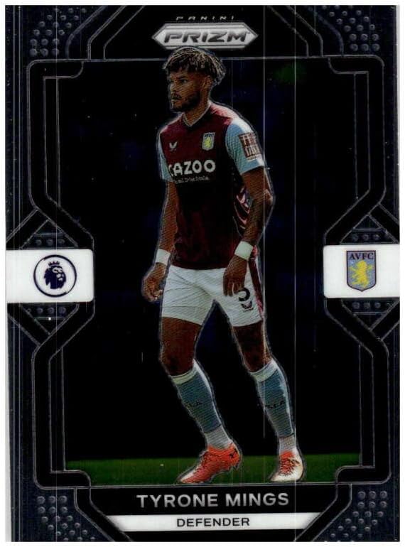 2022-23 PANINI PRIZM PREMEIR LEAGUE #281 TYRONE MINGS ASTON VILLA SOCCER OFFICIAL TRADING CARD OF THE PRO