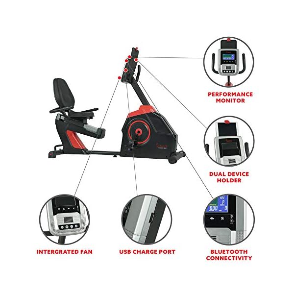 Sunny-Health-Fitness-Evo-Fit-Cardio-Recumbent-Bike-SF-RB4954 Sunny Health & Fitness Evo-Fit Cardio Recumbent Bike - SF-RB4954
