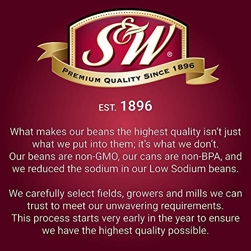 S & W, Organic Garbanzo Beans (Pack Of 12), Chickpeas, Vegan, Non-GMO, Gluten-Free, Sourced & Canned In The U.S.A