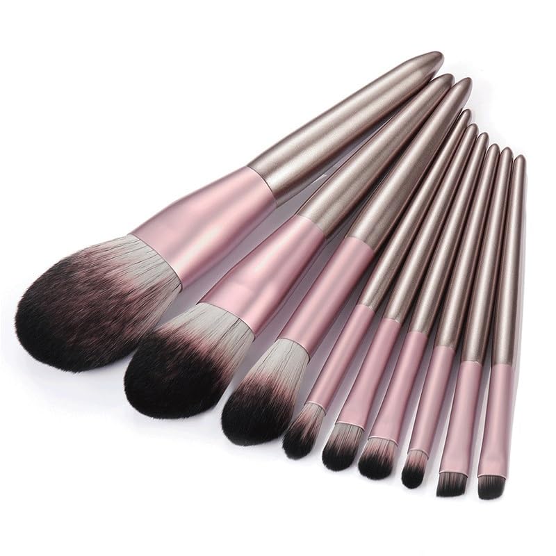 Ensemble de pinceaux de maquillage pour débutants pour éviter les démarcations de poudre - 6