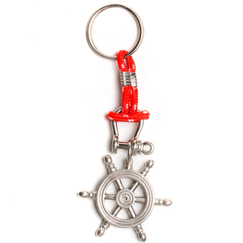 blessings Marine Theme Ship Wheel Keychain-picture-17