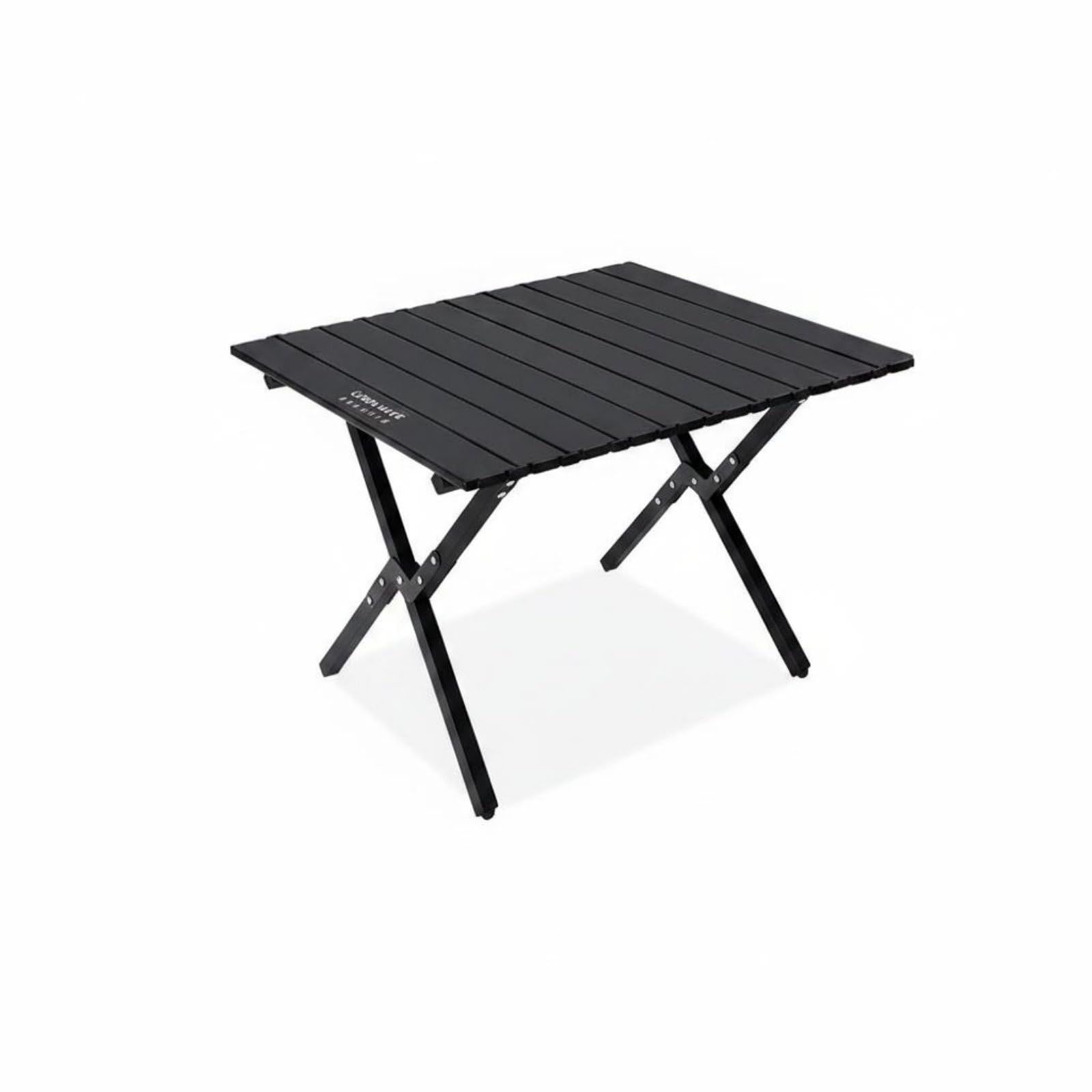 Foldable Camping Table and Chairs Easy to Carry Folding Camping Table Lightweight Folding Picnic Chair Sturdy for Market Stall, Fishing, Black S-image-25