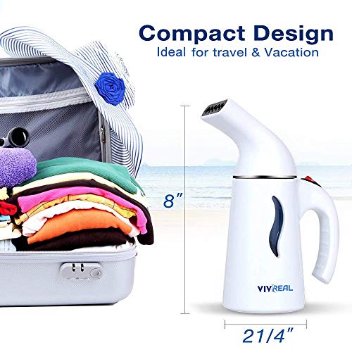 Plancha vaporeta de mano, portátil, con 130 ml de capacidad, para hogar y viaje, ideal para ropa, cortinas, alfombras