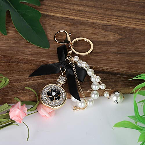 Legering Sleutelhanger, Legering Parel Sleutelhanger, voor Tas Mobiele Telefoon - Afbeelding 4
