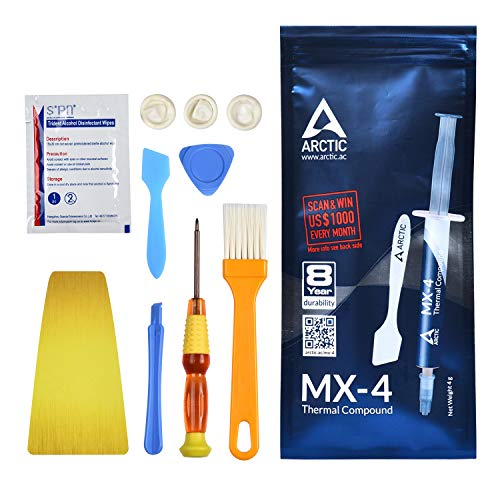 CPU Thermal Paste Arctic MX-4 Thermal Paste 4 Grams with All Pro-Installer Kit
