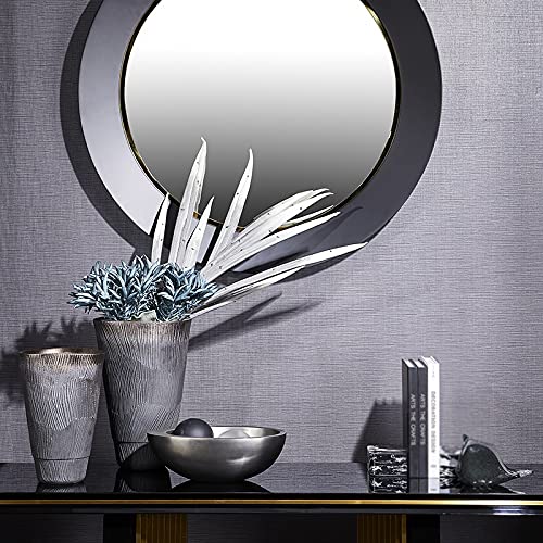 Vase en céramique noire pour arrangement de fleurs moderne - 3