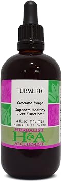 Herbalist & Alchemist Turmeric Extract, Supports Healthy Liver Function* 4 Fl Oz