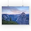 Lantern Press Yosemite National Park, California, Half Dome, Phonography A-94599 (12x18 Wall Art Poster, Digital Print Decoration) #1