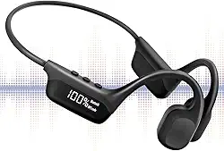 Sport Swimming Microfone, Fone Condução Ossea, Fone de Ouvido Indução Óssea, Fone de Ouvido para Natação, Fone de Ouvido Por Conduçãp Ossea