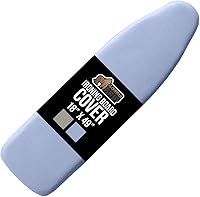 Vista 10 de GORILLA GRIP The Original - Funda y almohadilla para tabla de planchar, revestimiento de silicona, acolchado grueso resistente a quemaduras, fundas