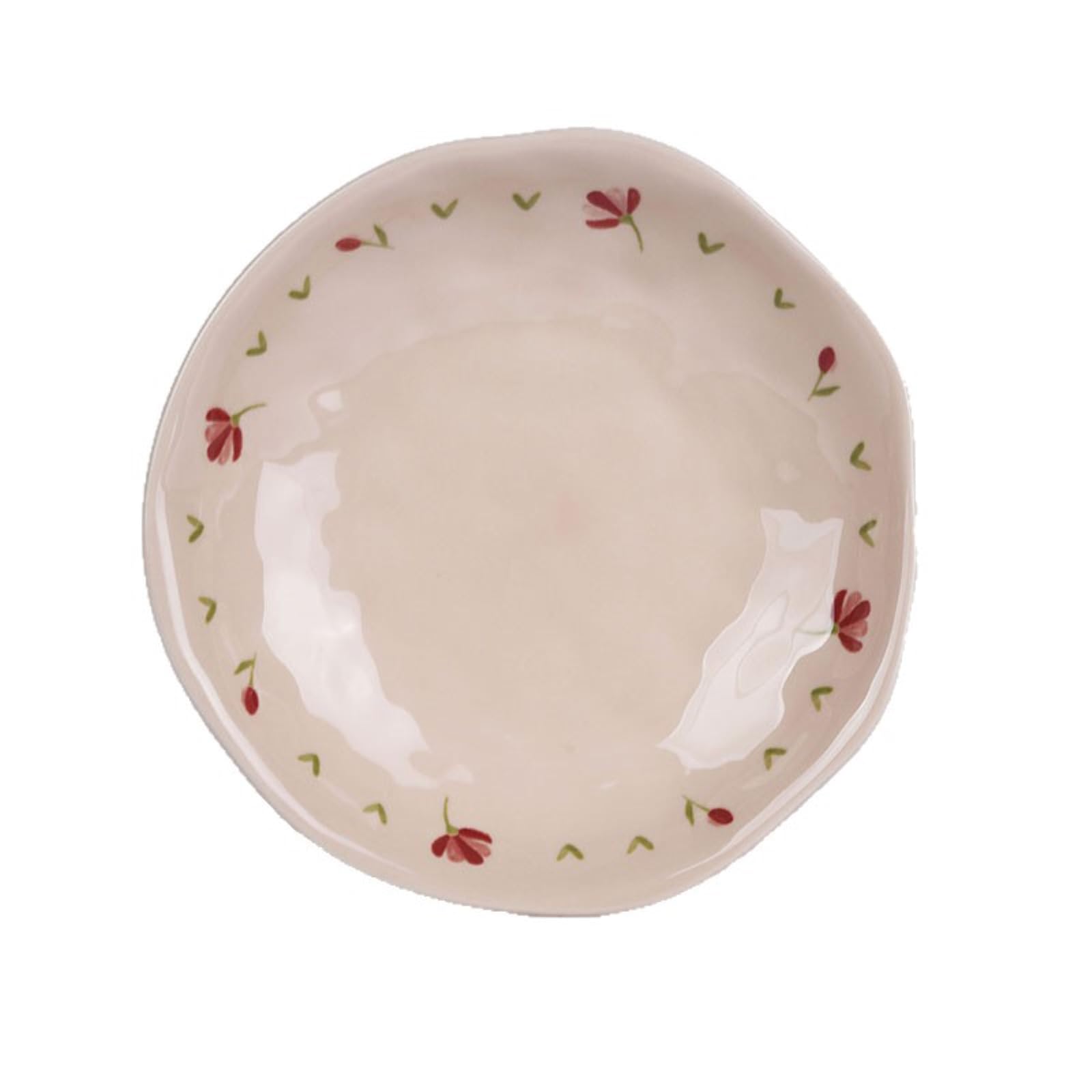 Piatti in ceramica giapponesi dipinti a mano e stoviglie per la casa set -10 pollici piatto (16)