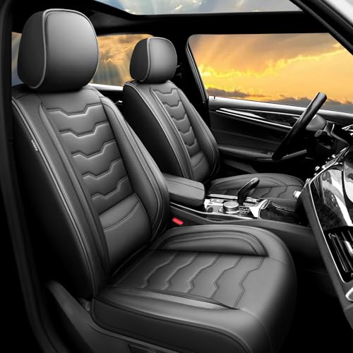 Fit Tucson Premium Leather Car Seat Covers (Full Set)