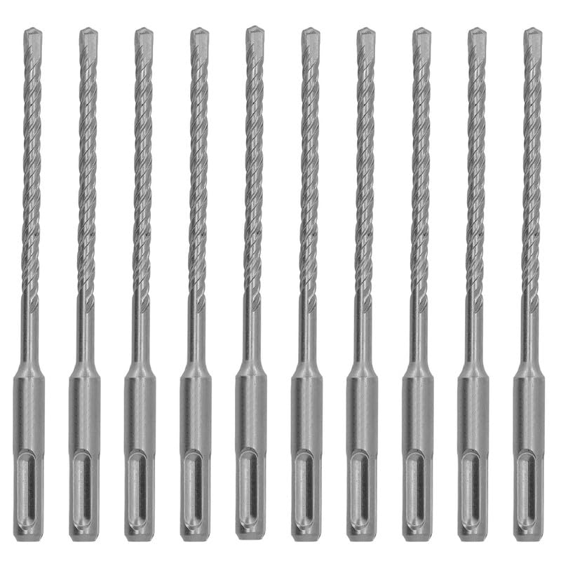 SDS Plus Rotary Hammer Drill Bit 15Pcs 5/32 in. x 8 in. Masonry Concrete Rock Drill Bit Tool Set