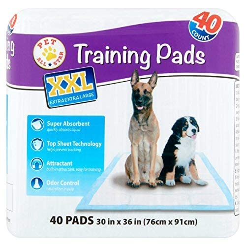 Pet All Star XXL Training Pads Dog Housebreaking Pads, 30