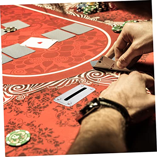 BESPORTBLE Tarro de Almacenamiento en Acero Inoxidable con Ranura para Billetes miniatura 6