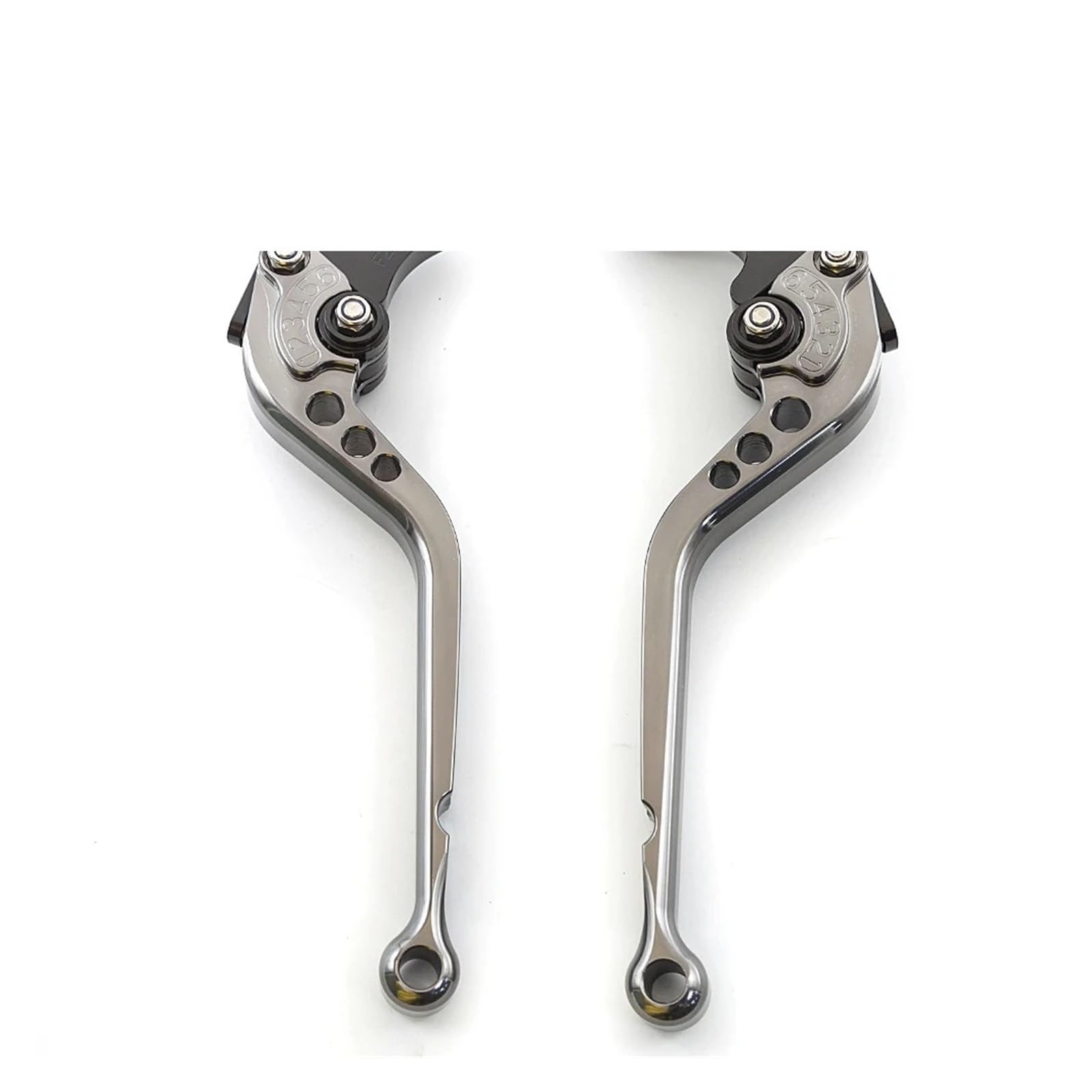 Dajmsuy Long Gray Motorbike Brake Clutch Lever For Fz1 For Fazer Gt Fz6 For S2 For Fz6r Fz8 Xj6 For Diversion For Abs For Fz6-Fazer F-16 Y-688 Motorcycle Brake Clutch Levers