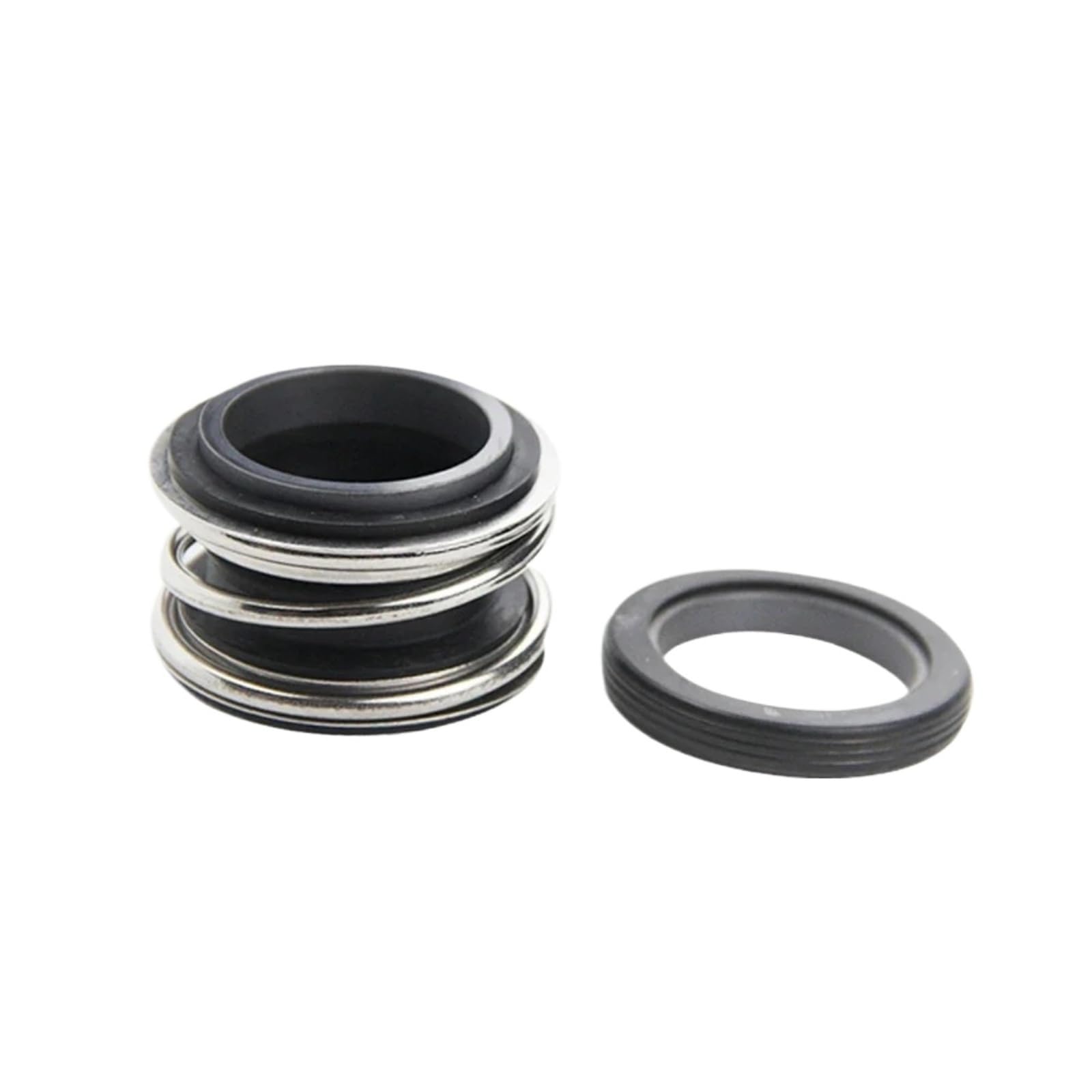 WLUAYITC MG1-16/G60 MG1-16 Rubber Bellow Mechanical Seal G60 Cup Seat 109-16 MB1-16 For Water Pumps(2pcs CAR-CER-NBR)