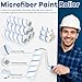 28 PCS Paint Roller Kit with Extension Pole, 4