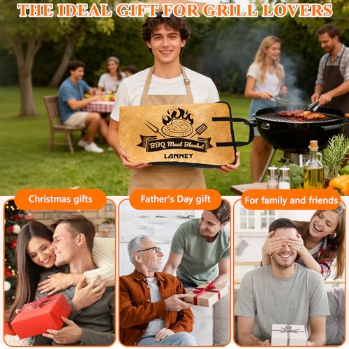 Manta BBQ para Descansar Carne 21'' Reutilizable con Asa miniatura 4