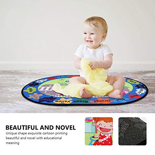 NUOBESTY Kinderkamer Tapijt Baby Kinderen Spelen Spel Mat Kruipen Mat Kinderen Vloer Speelkleed Speelgoed Opslag Mat Stijl a - Afbeelding 8