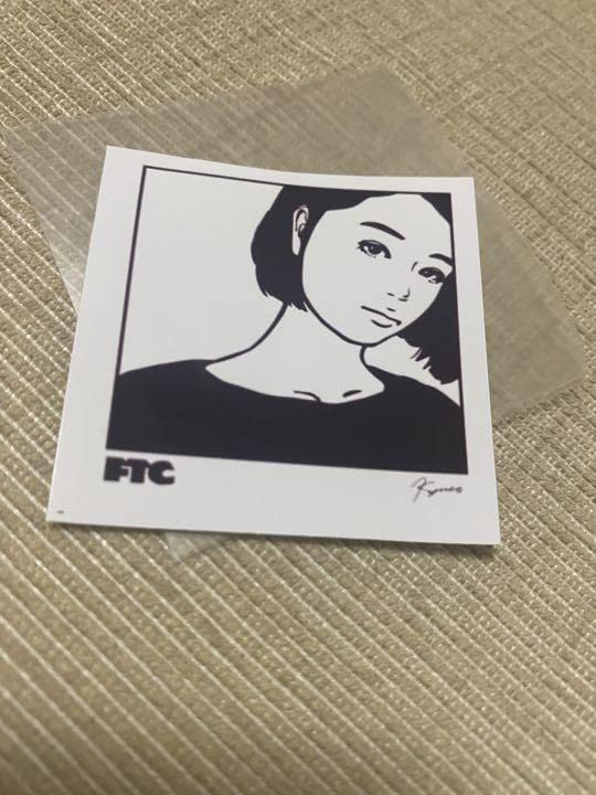 KYNE×FTC コラボステッカー　新品未使用 KYNE×FTC ステッカー