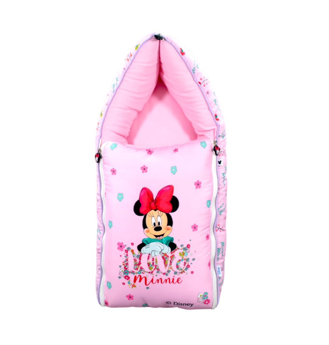Disney Babytales Premium Cotton Baby Carry Bed And Sleeping Bag