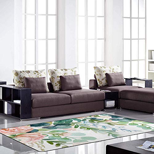 Paillasson pour salon grand format microfibre douce et isolante