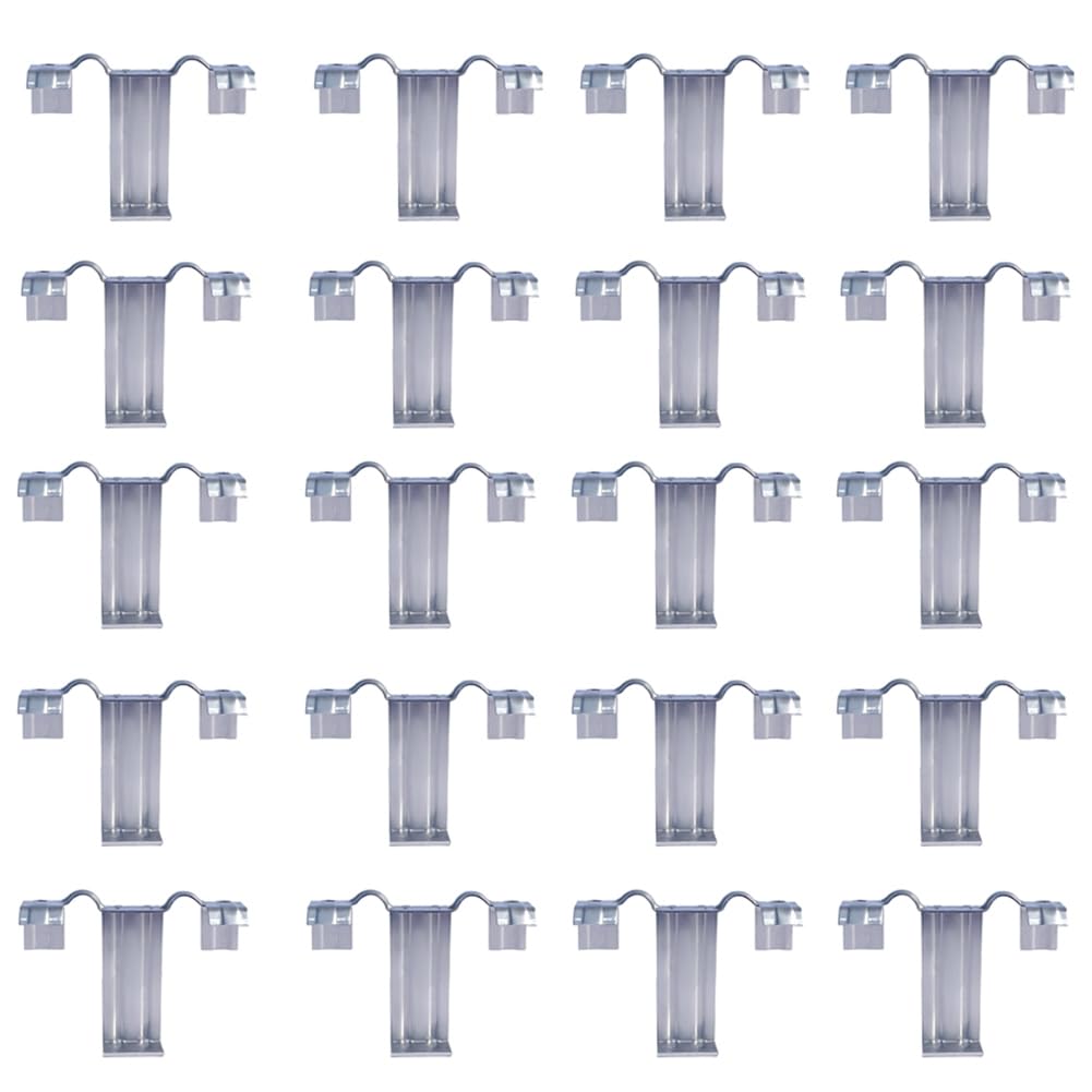 Ctrlzs 20Pcs Photovoltaic Panel Drainage Buckle Plate Solar Panel Water Drain Clip For Solar Panel Draining 35Mm Easy Install