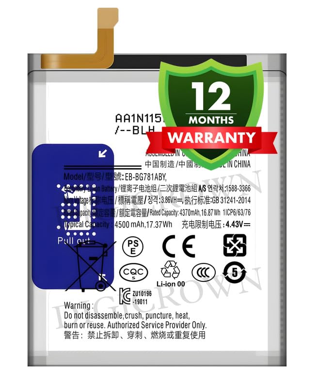 Image of Original EB-BG781ABY Battery Compatible for Samsung Galaxy F52 5G - (4500mAh) - 1 Year Warranty
