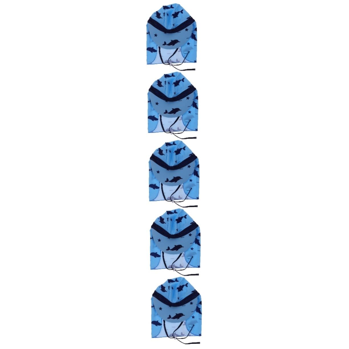 PACKOVE 3st Sonnenhut Für Lüfter Sonnenhut Kleinkind Mütze Strohhut Kindersonnenbrille Jungen Fäustlinge Neugeboren Babymütze Fischerhut Fisch Stirnband Polyester Blue