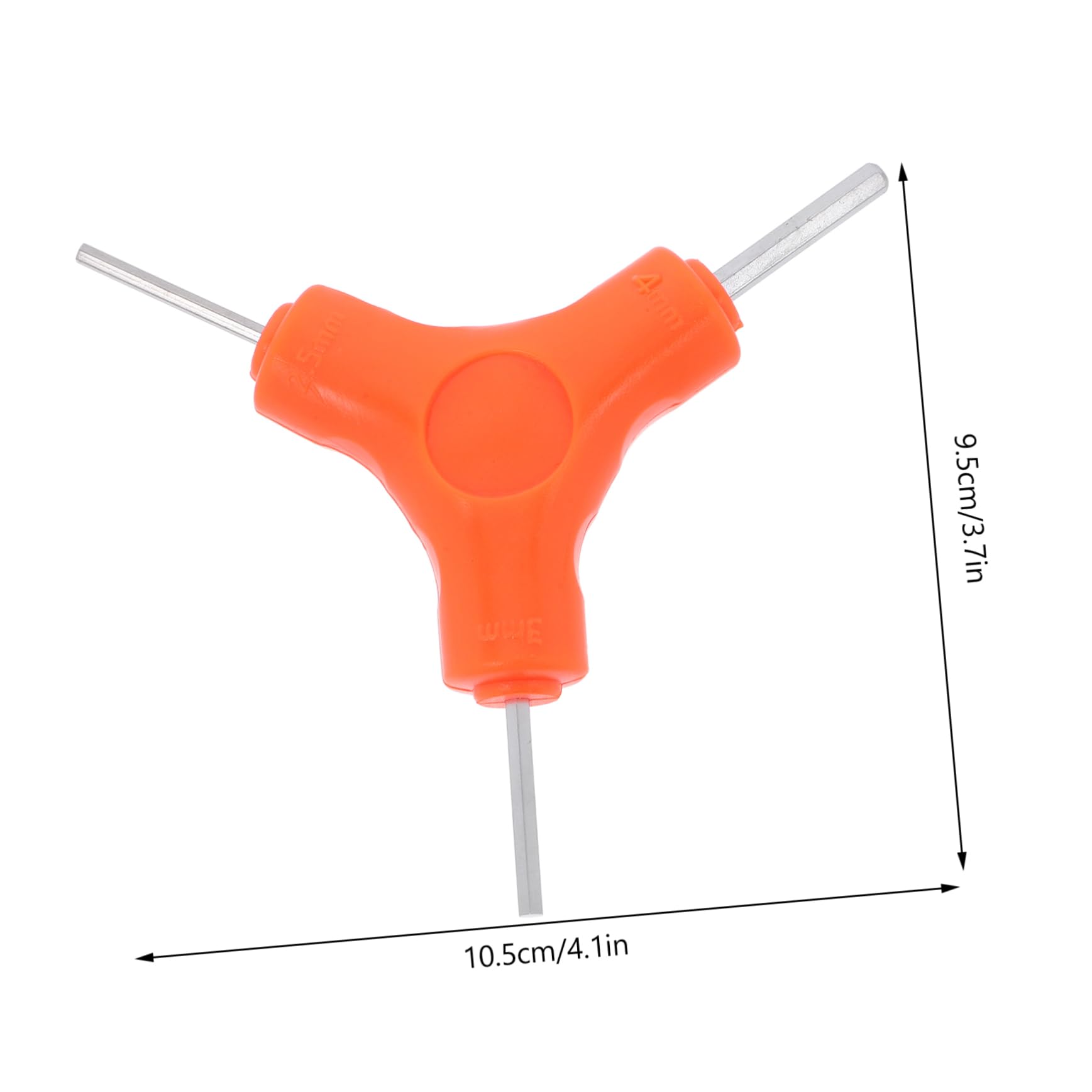 PRETYZOOM Multi Functional Handheld Wrench Tool for Bicycles and Air Conditioners Design for Repairs and Maintenance Convenient Screw Driver for Various