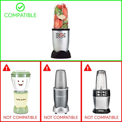 Repuesto Base Gear 2 Pack para Licuadora Magic Bullet MB1001 miniatura 7
