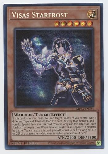 Visas Starfrost - MP23-EN064 - Prismatic Secret Rare - 1ª edición