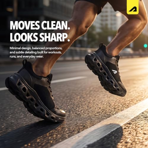 Image of BoldFit Running Shoes for Man Soft EVA Sole Sports Shoes for Men Running Light Weight Shoe for Men Sports Anti Slip Gym Shoe for Man, Airframe